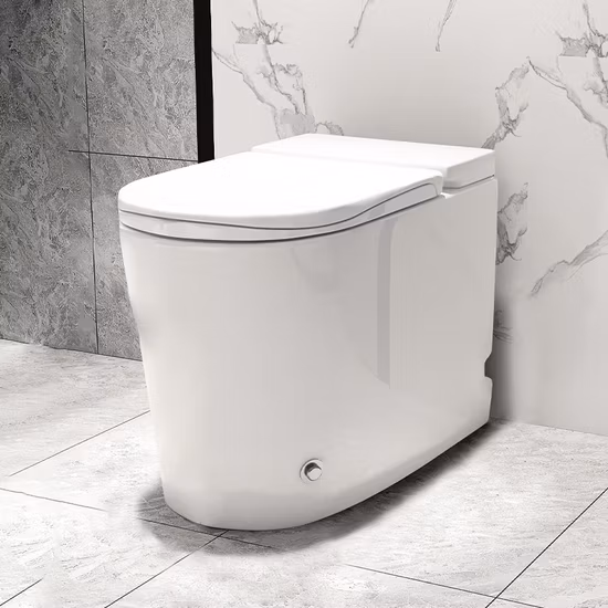 タンクレスパルスフラッシングフロアマウントウォータークローゼット丸型トイレ
