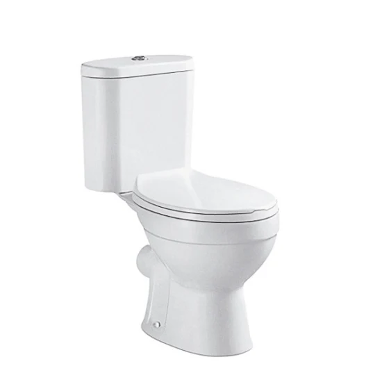セラミックツーピーストイレ丸型リムレス衛生陶器浴室クローゼット小さなモダンなカップルクローズフロアマウントトイレトイレ